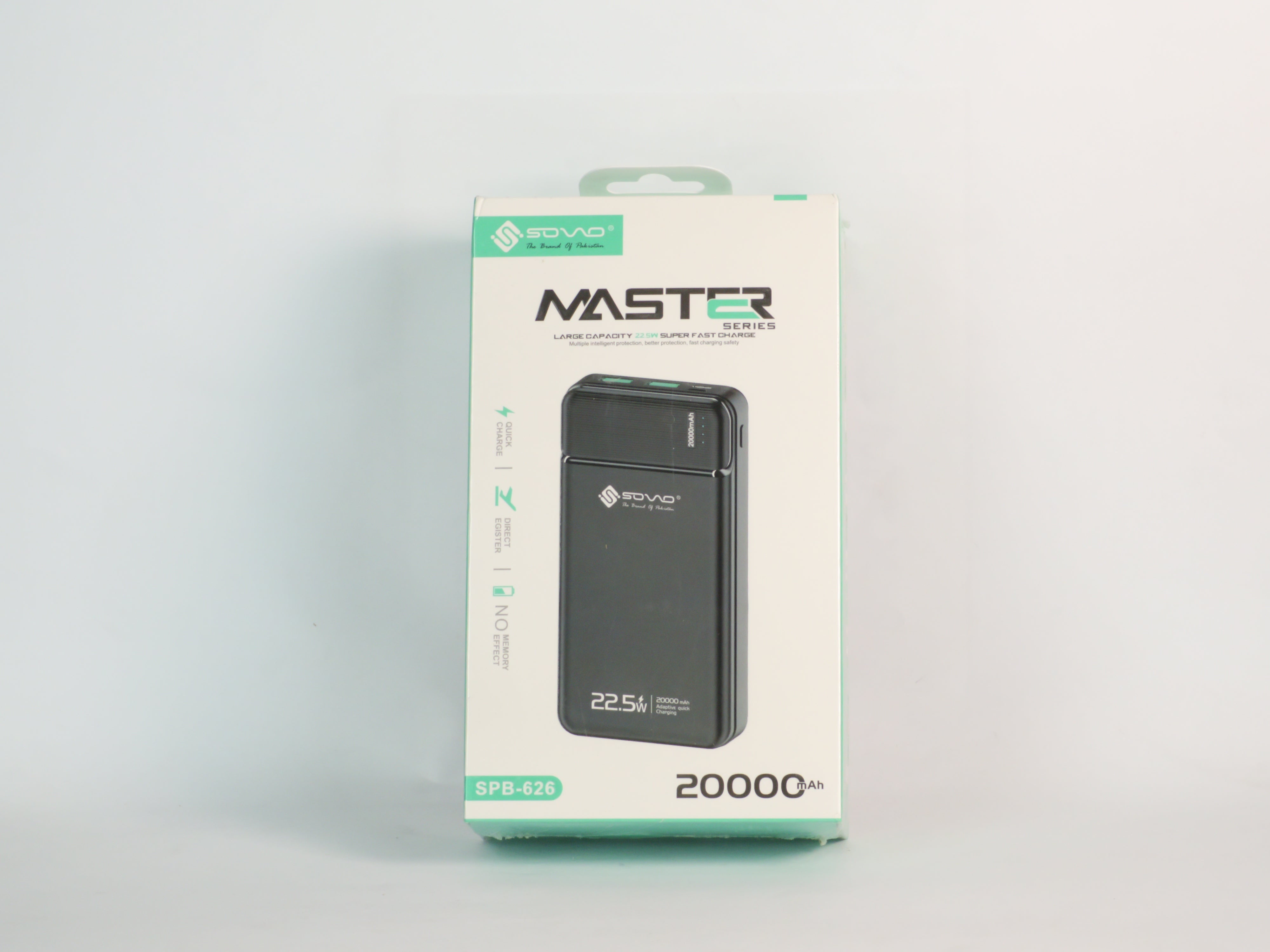 Ultra-Fast Charging, High-Capacity, Dual Output Portable Battery Pack