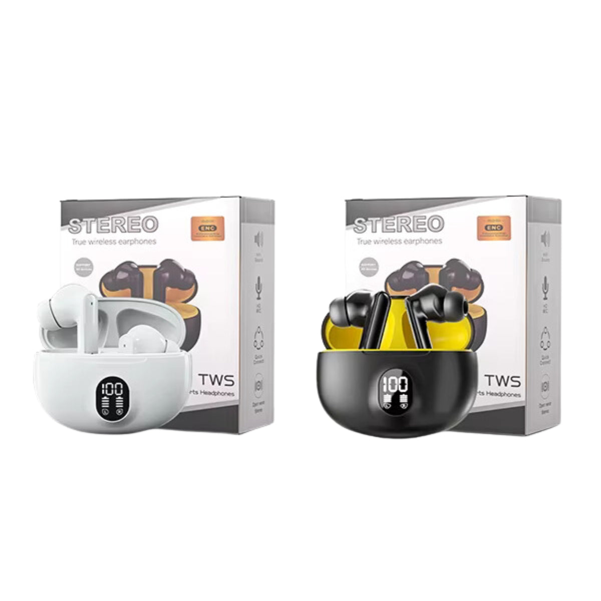Stereo AirBuds – True Wireless Hi-Fi Sound