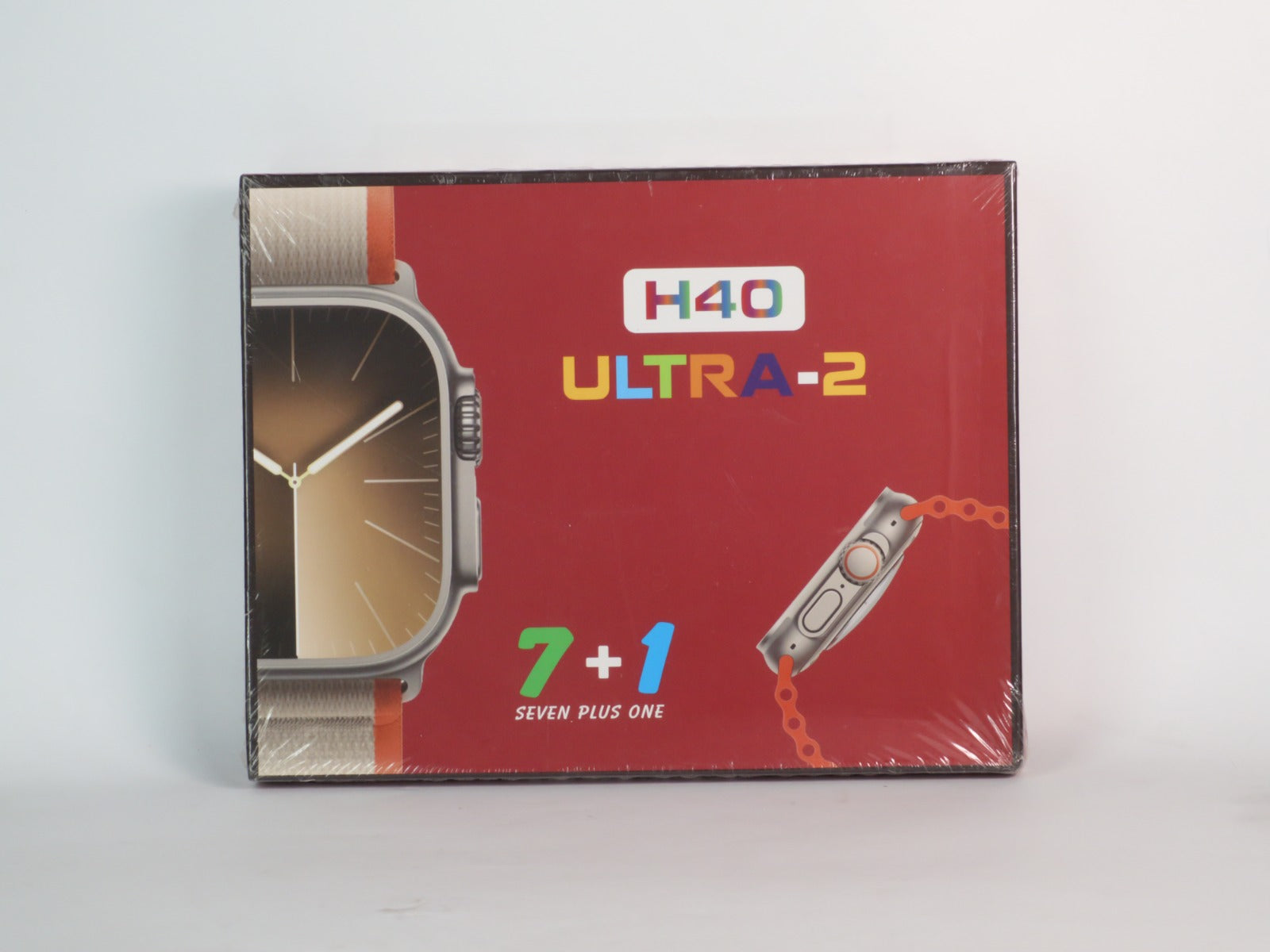 "H40 Ultra 2 Smartwatch 7-in-1 Combo – All-in-One Style & Performance Set"