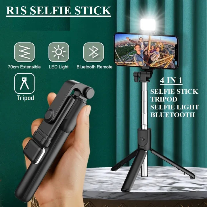 Tripod + Bluetooth Remote for Perfect Shots!